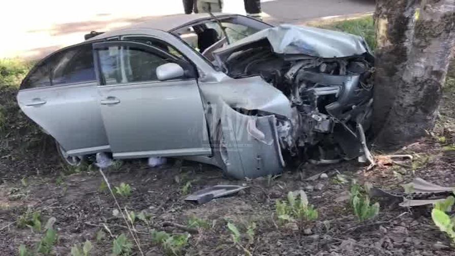 Под Псковом в ДТП пострадали дети 