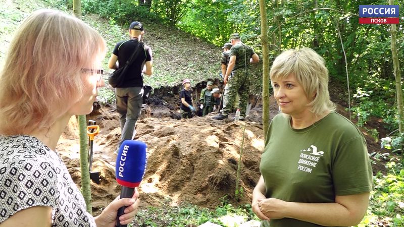Ответственный секретарь «Поискового движения России» посетила раскопки в Невельском районе