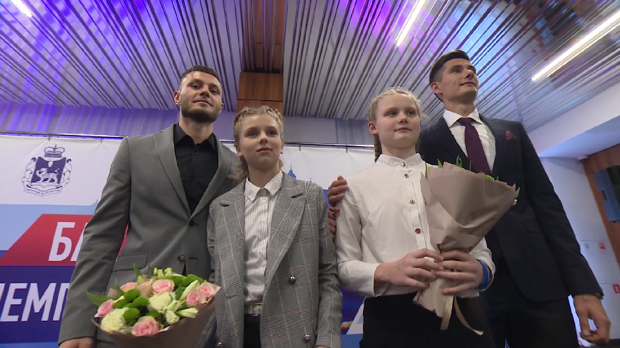 В Пскове прошёл ежегодный Бал Чемпионов в честь лучших спортсменов и тренеров региона