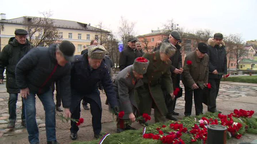 Сегодня в Пскове почтили память героев битвы под Москвой в 1941 году