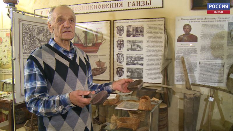 Порховский пенсионер Мартин Нармонтас своим музеем прославил город на всю Европу