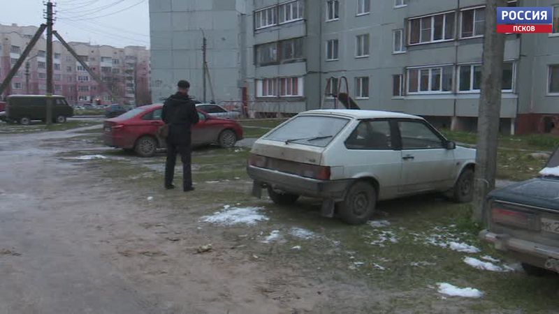 До трёх тысяч рублей штрафа могут получить псковичи за парковку на зелёной зоне