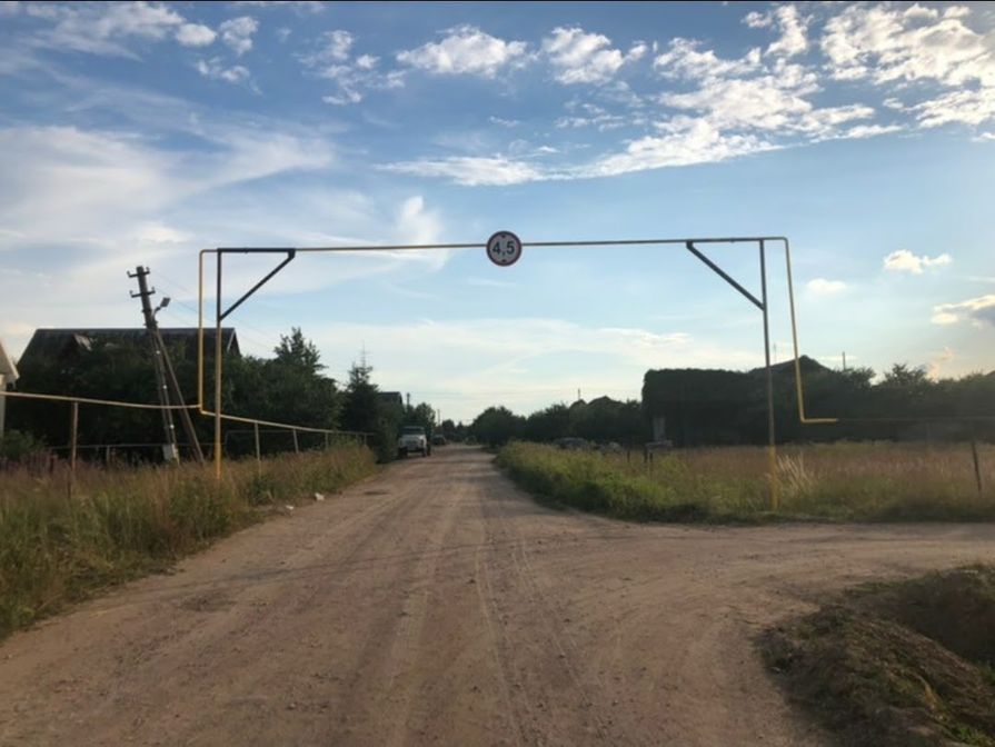 Восстановленный газопровод. Фото местных жителей