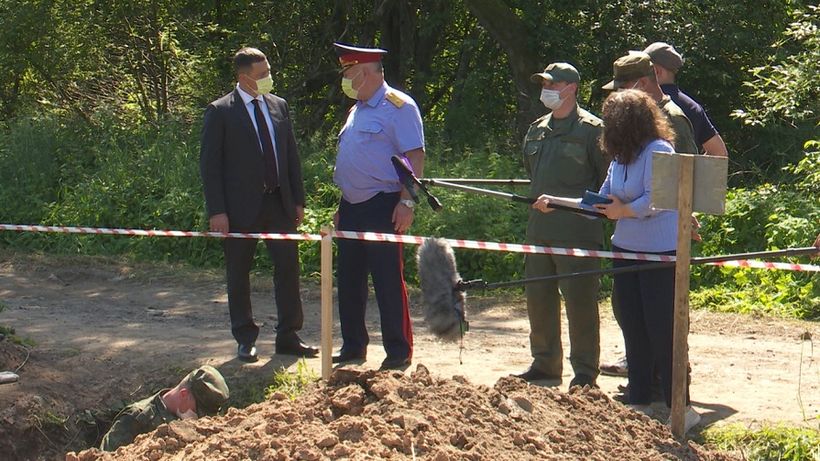 Псковские поисковики обнаружили останки ещё пятерых жертв концлагеря в Моглино 