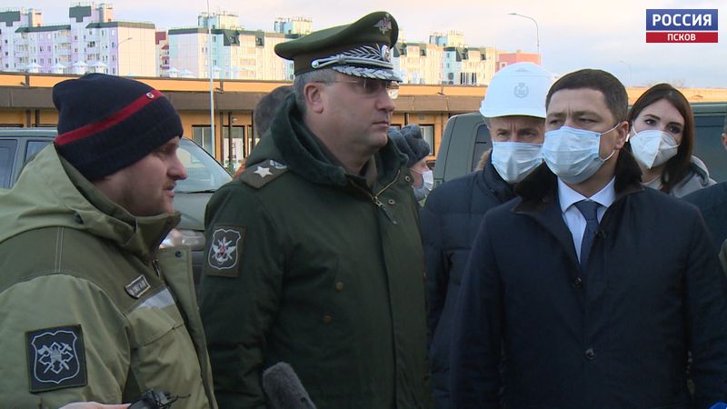 Детский инфекционный корпус в Пскове готов на 87%