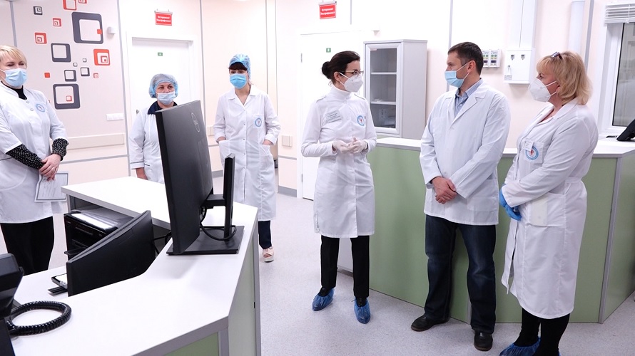Всё готово к приёму пациентов. В Великих Луках открылся корпус новой инфекционной больницы