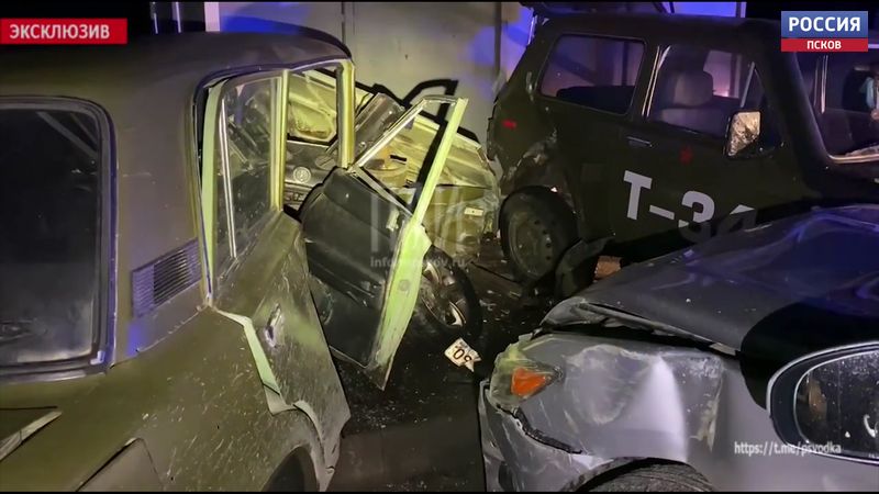 Один человек погиб, двое пострадали в ДТП в Псковской области на минувших выходных