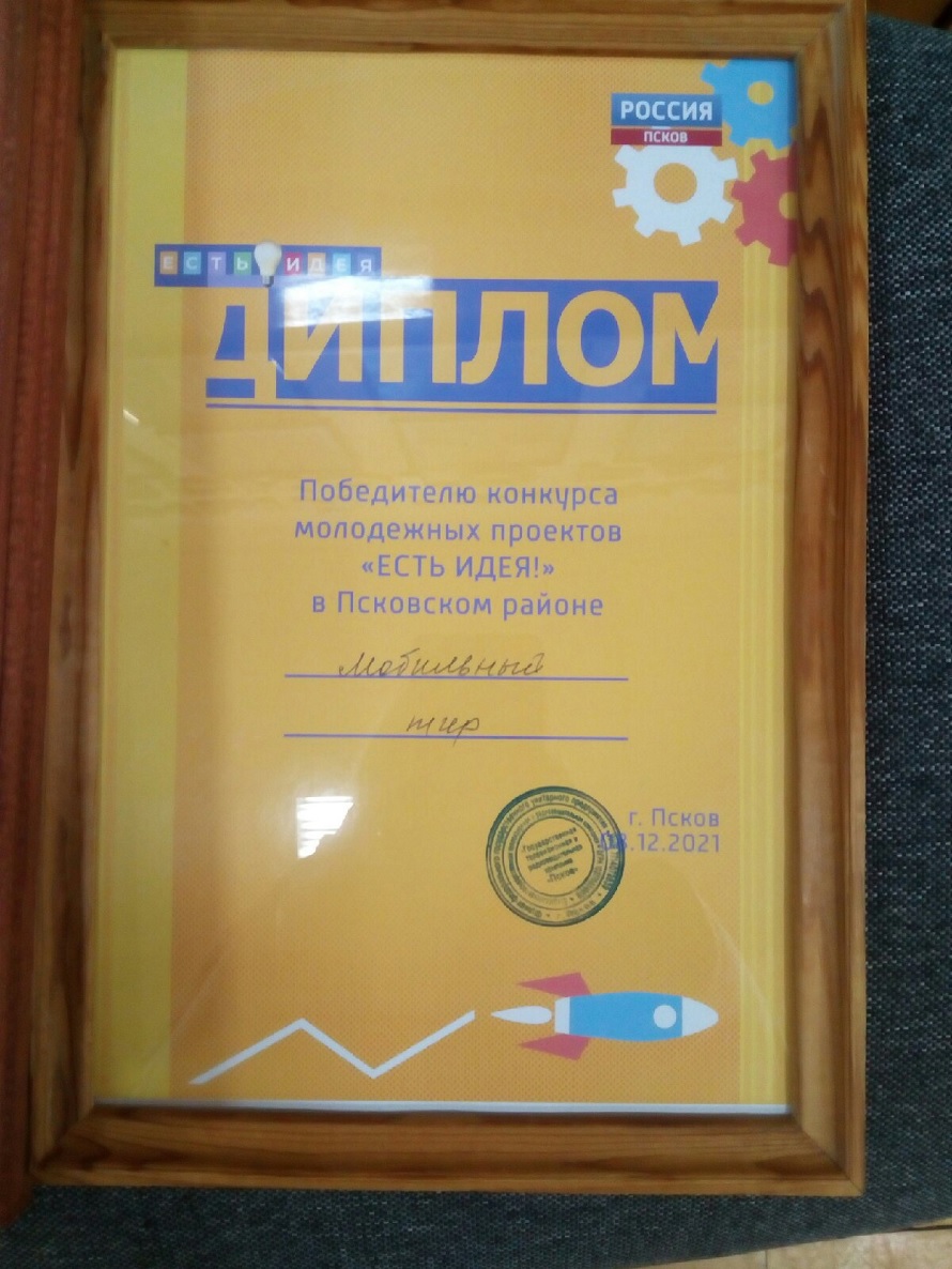 Все 6 проектов-финалистов конкурса «Есть идея!» в Псковском районе получили денежные призы