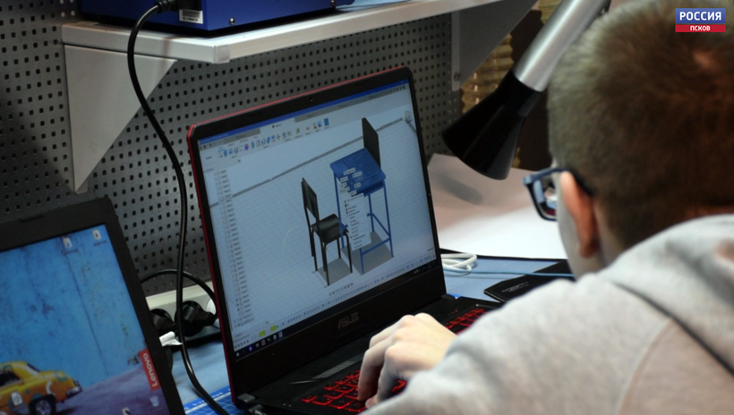 В псковском Кванториуме определяют финалистов Олимпиады по 3D-технологиям