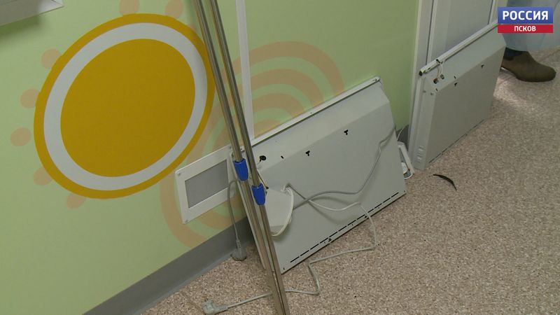 За повреждённое оборудование и боксы Псковской инфекционной больницы пациентам будут выставлять счёт