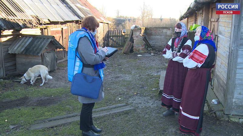 Всероссийская перепись населения в Псковской области проходит с соблюдением всех санитарных требований