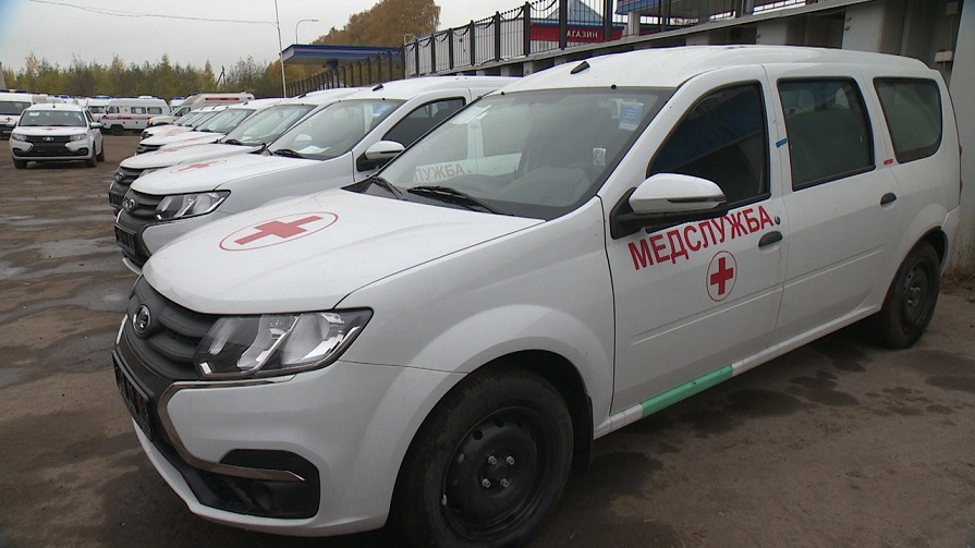В Псковскую область поступили новые автомобили скорой помощи