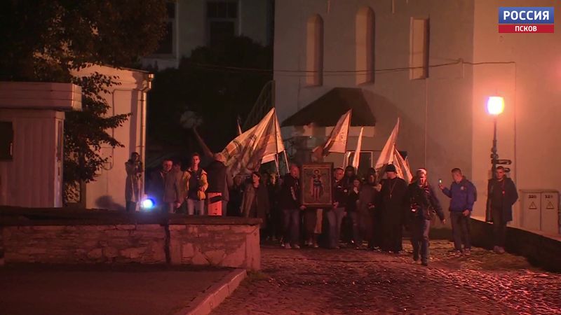 Участники духовного автопробега «Невский путь» сегодня посетят Псково-Печорский монастырь