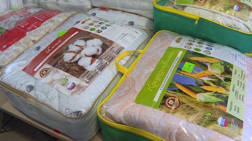Выставка текстильной продукции развернулась в псковском кинотеатре