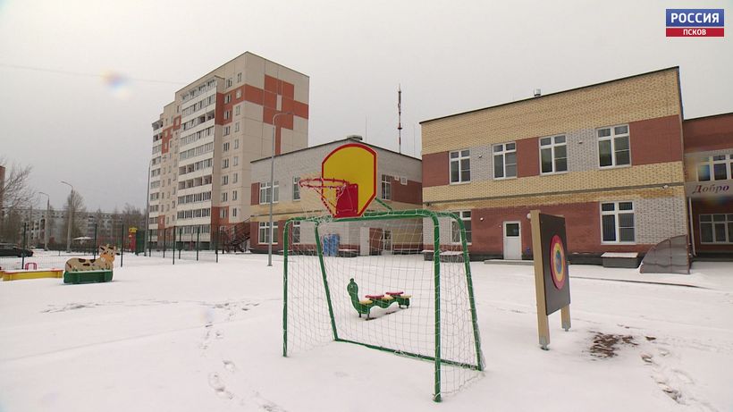 Красивый, современный и функциональный детский садик открылся на улице Коммунальной в Пскове