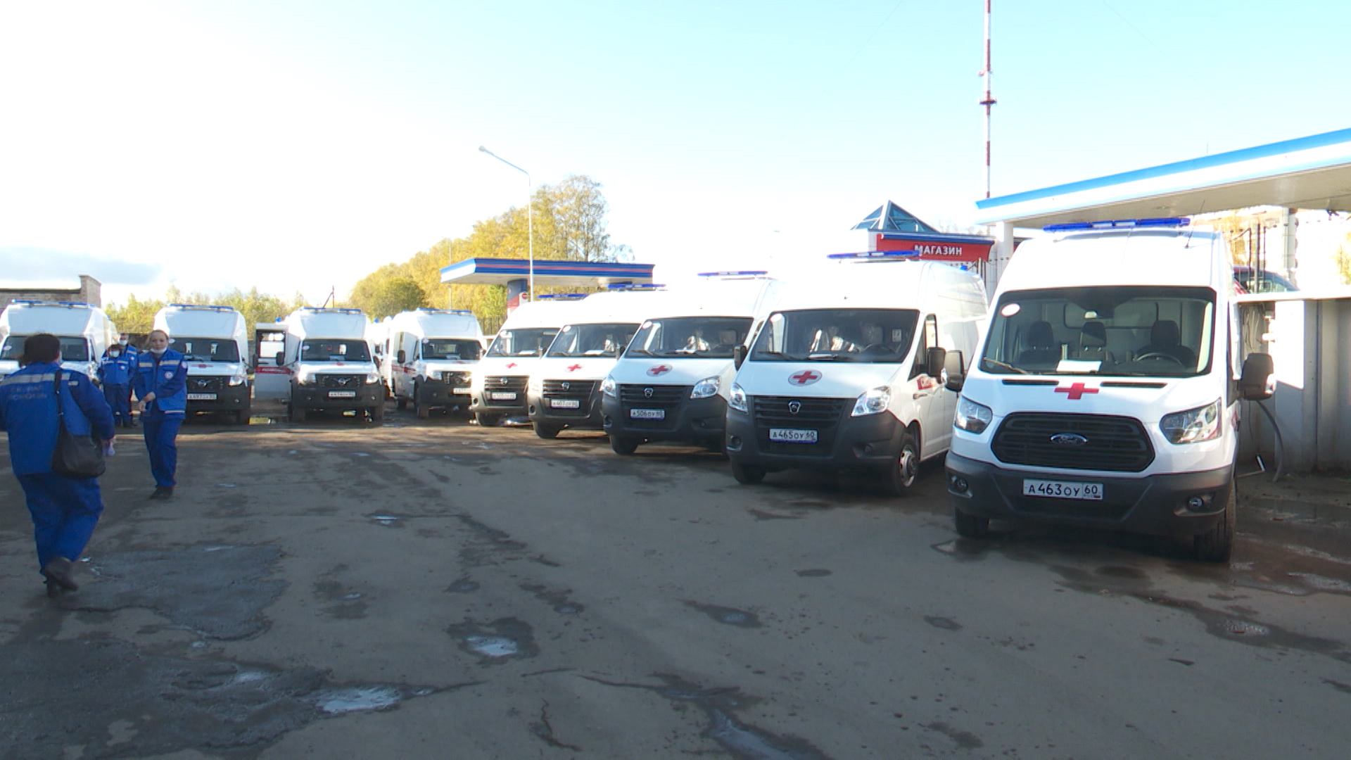 Пост скорой помощи построят в Красногородском районе