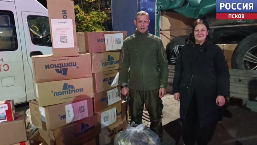 Собирали всем миром. Наши бойцы в Курске получили партию гуманитарной помощи