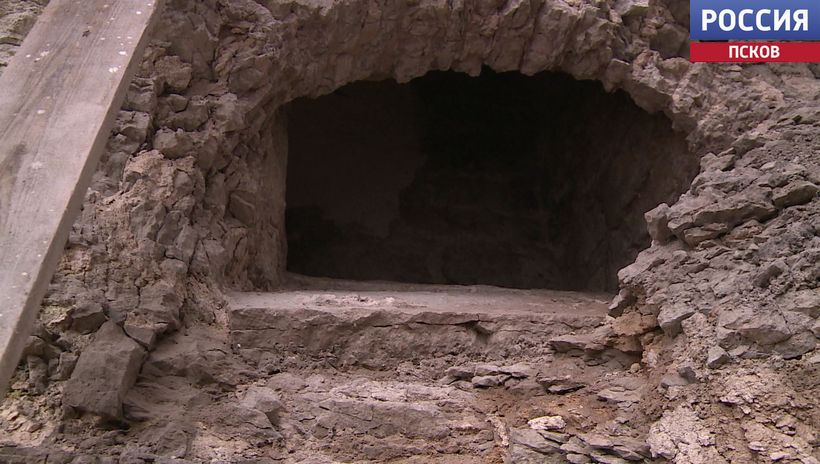 В главной звоннице Псковского Кремля обнаружили неизвестную ранее шахту