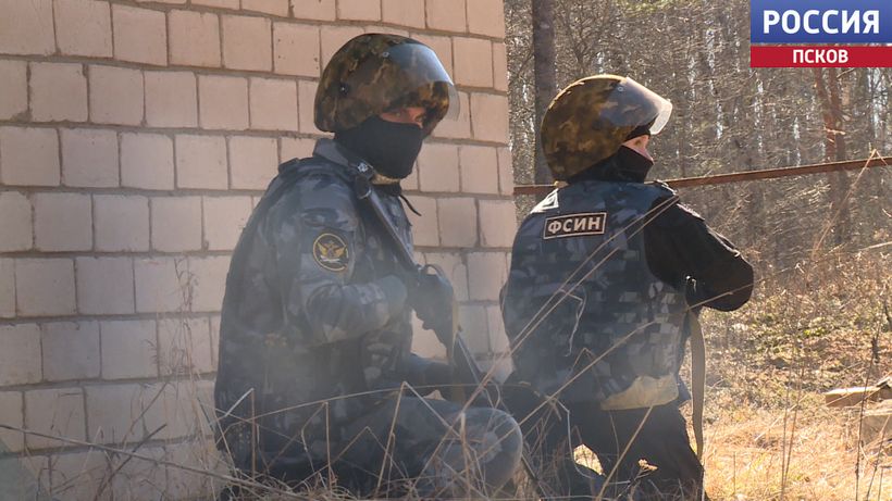 Найти и обезвредить беглецов. Псковские курсанты ФСИН приняли участие в масштабных учениях