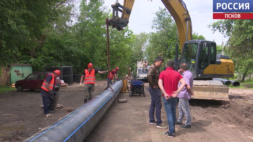  Завершение капремонта коллектора на Запсковье перенесено на конец сентября