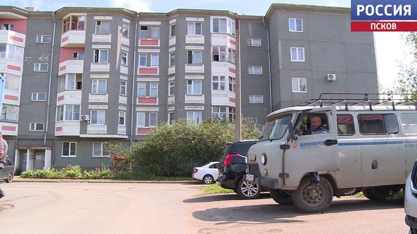 Военный городок-3 в Пскове остался без света