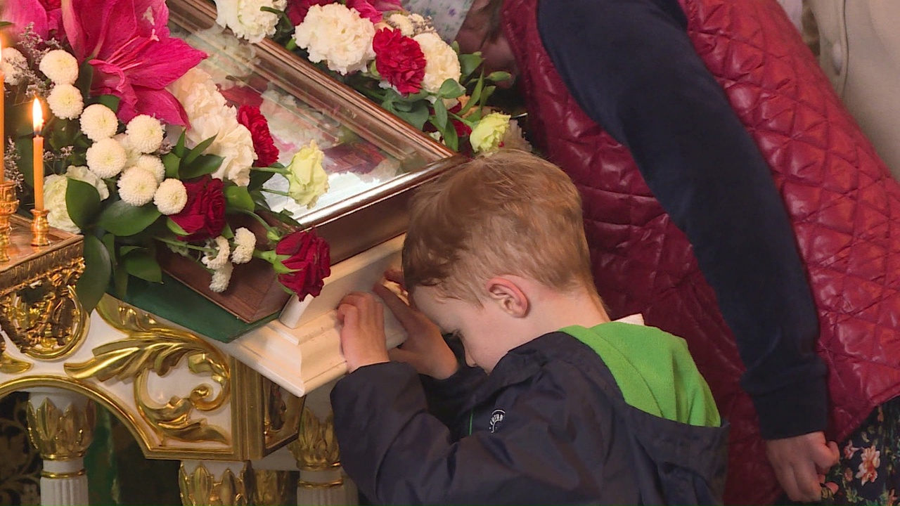 Сегодня в храме святого Александра Невского прошло праздничное богослужение
