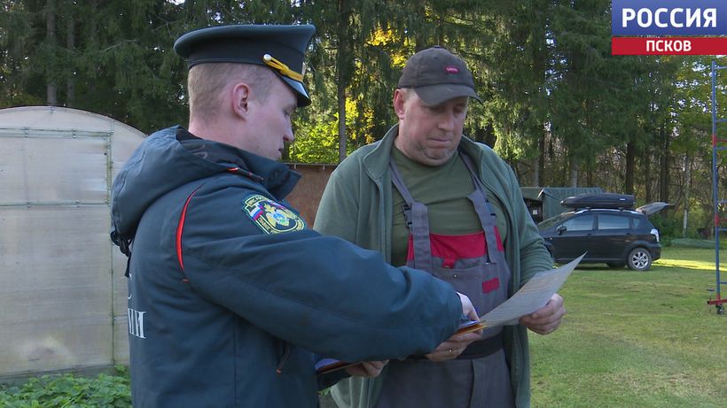 Печной рейд провели сотрудники МЧС в деревне Торошино