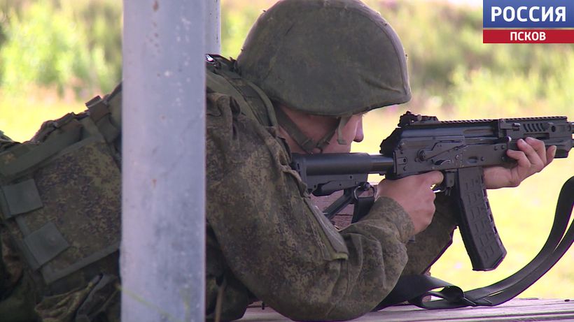 В 76-й дивизии проходят занятия по огневой и тактической подготовке