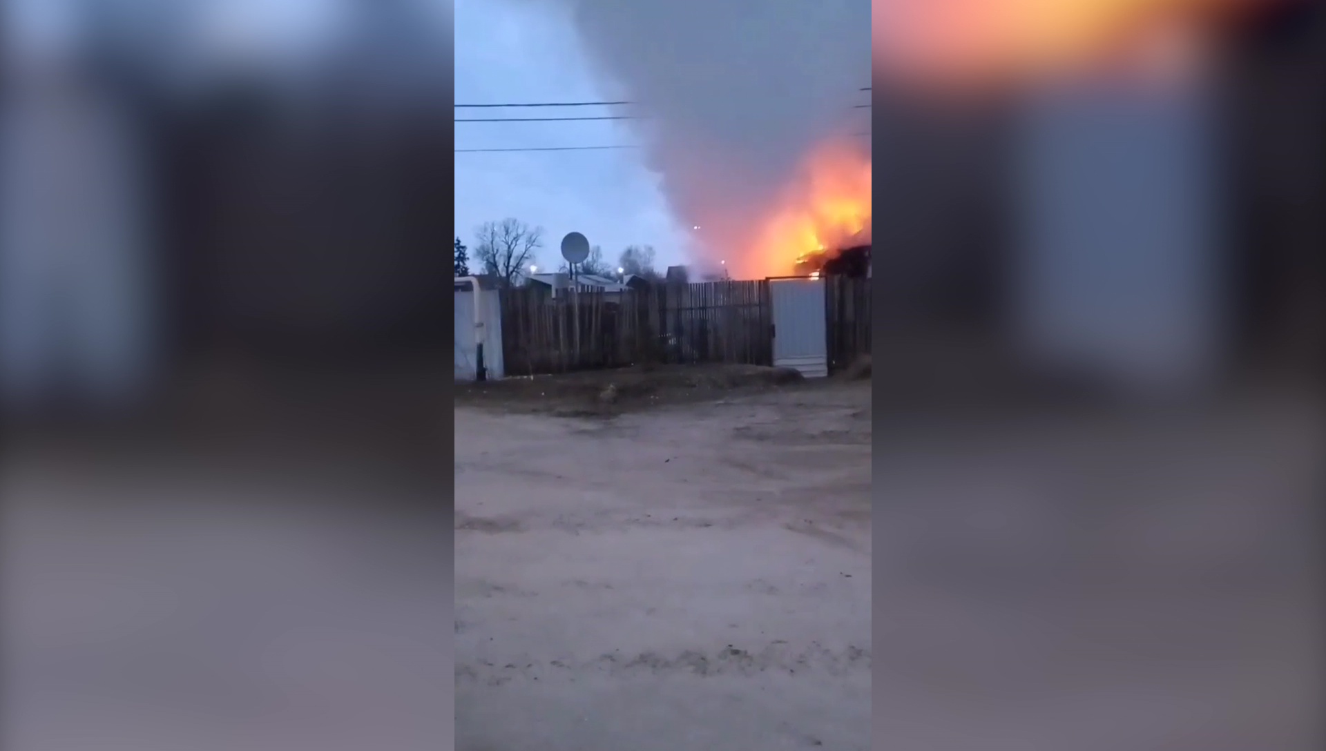 2 пожара на бытовой почве произошли минувшей ночью в Невеле и Бежаницах 